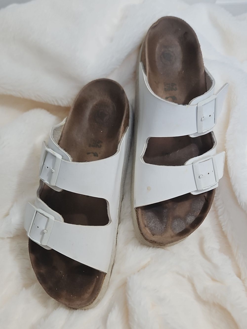 Birkenstock Papillio Vegan Platform Sandals White | EU 42